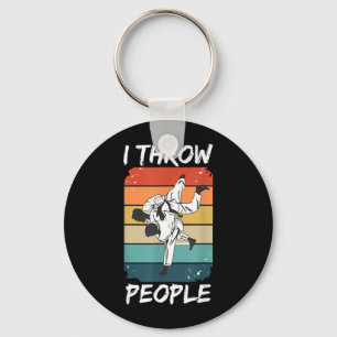 Llavero Diseño para un entrenador de Jiu Jitsu que lanzo g