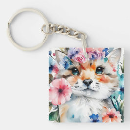 Llavero Diseño retro lindo vintage para niños