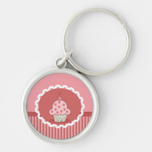 Llavero Diseño rosado de la magdalena