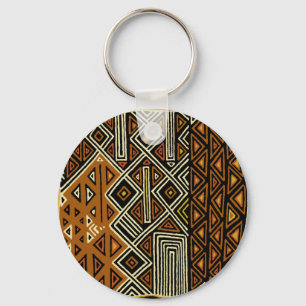 Llavero Diseño Tribal Africano Kuba