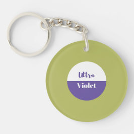 Llavero Diseño ultravioleta 2018