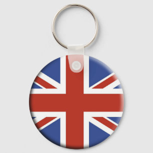 Llavero Diseños BRITÁNICOS del círculo de la bandera de