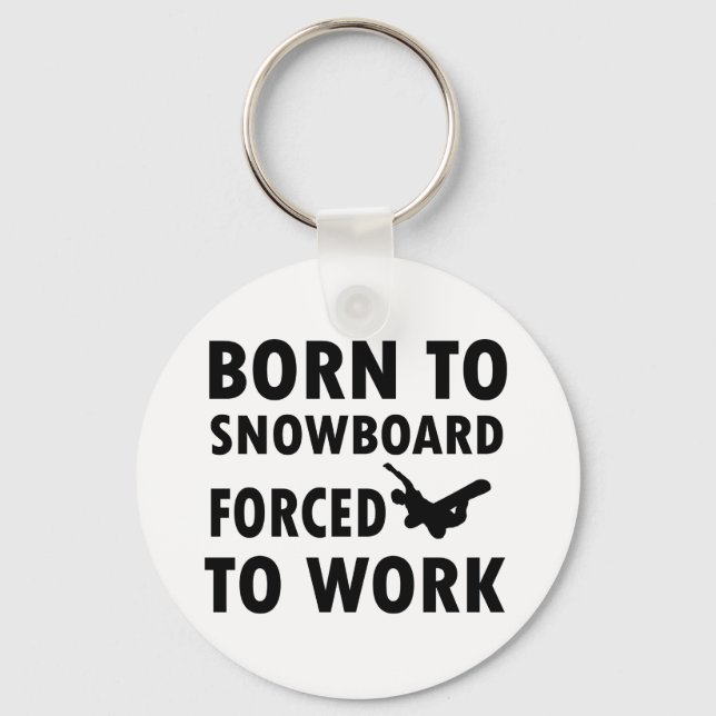 Llavero Diseños de Snowboard de Guay (Anverso)