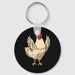 Llavero Disfraces de pollo sin cabeza Halloween