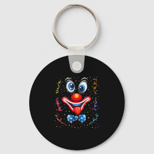 Llavero disfraces divertidos de payaso de mujer para carna
