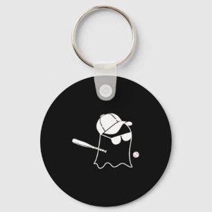 Llavero Disfraz de béisbol de fantasma divertido de Hallow