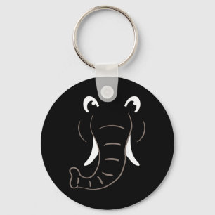 Llavero Disfraz de Cara de Elefante Regalo Fácil de Disfra