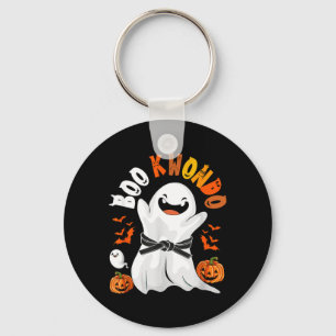 Llavero Disfraz de Fantasma de Halloween de Taekwondo Boo