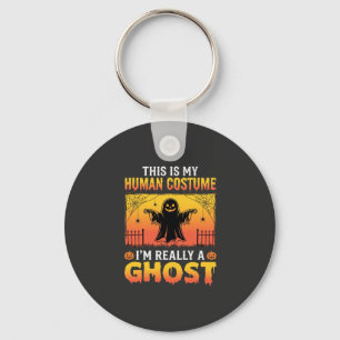 Llavero Disfraz de Fantasma Vintage de Halloween para Huma