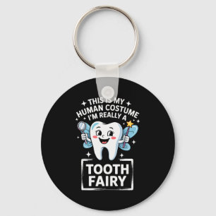 Llavero Disfraz de hada de los dientes lindo para hombres