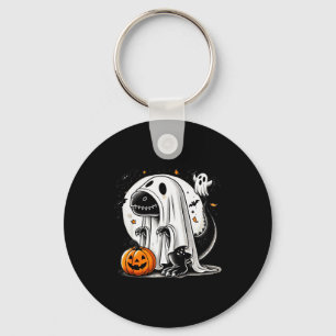 Llavero Disfraz de Halloween de Dinosaurio Fantasma T-rex
