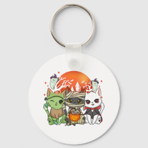 Llavero Disfraz de Halloween para gatos de Halloween