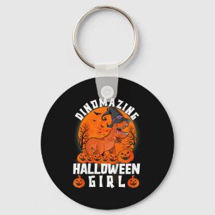 Llavero Disfraz de niña de Halloween Dinomazing dinosaurio