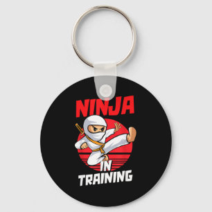 Llavero Disfraz de Ninja en Entrenamiento Fiesta Guerreros