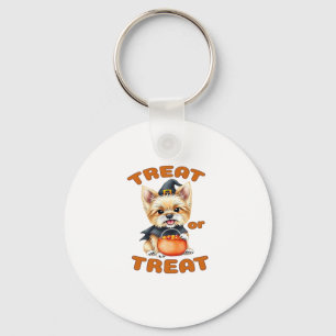 Llavero Disfraz de perro de Halloween de Yorkshire Terrier