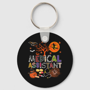Llavero Disfraz de zombie espantoso de asistente médico pa