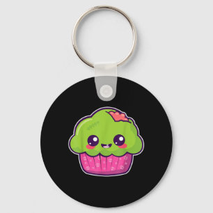 Llavero Disfraz Divertido de Cupcake Zombie Kawaii de Hall