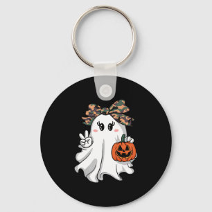 Llavero Disfraz divertido de Halloween Camuflaje Fantasma