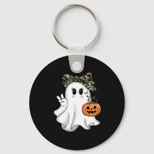 Llavero Disfraz divertido de Halloween Camuflaje Fantasma