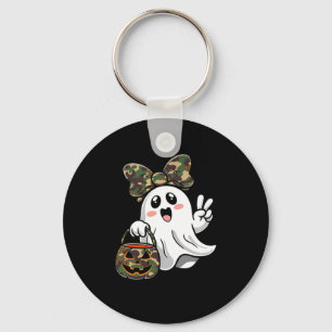 Llavero Disfraz divertido de Halloween Camuflaje Fantasma