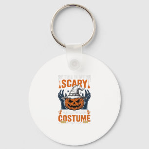 Llavero Disfraz espantoso de Halloween Camiseta de sombrer