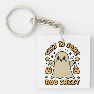 Llavero Disfraz fantasma de Boo de Halloween