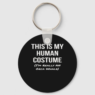 Llavero disfraz humano im a orca halloween cosplay