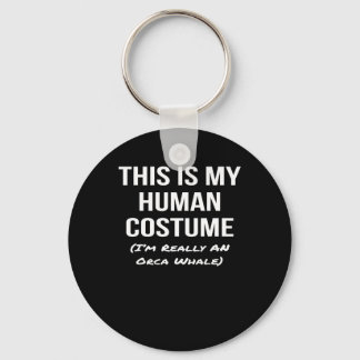 Llavero disfraz humano im a orca halloween cosplay