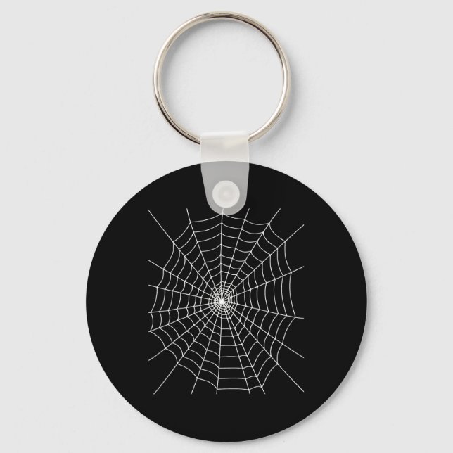 Llavero Disfraz web de araña de Halloween (Anverso)