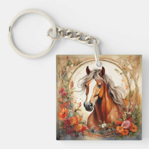 Llavero Disfruta de los momentos que te hacen feliz caball