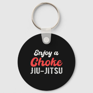 Llavero Disfruta de un estrangulamiento Jiu Jitsu Judo Box
