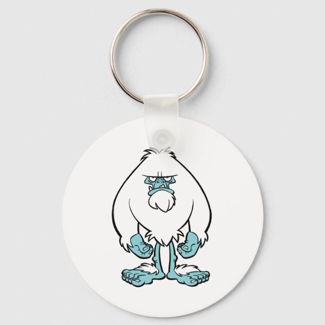 Llavero Disgustado Yeti (Anverso)