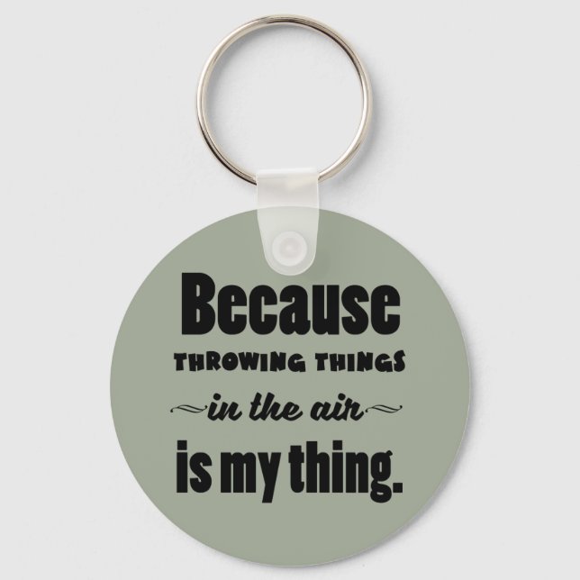 Llavero Dishot Put Javelin Hammer Throw Keychain (Anverso)