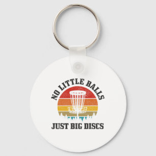 Llavero Disk Golf No Little Big Disc Funny Vintage