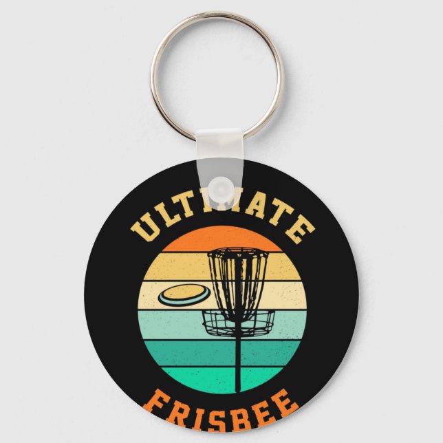 Llavero Disk Golf Ultimate Frisbee (Anverso)