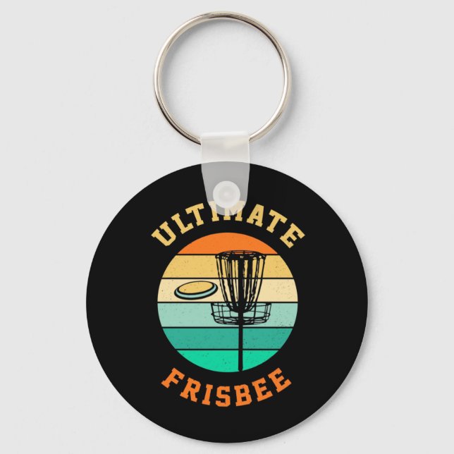 Llavero Disk Golf Ultimate Frisbee (Anverso)