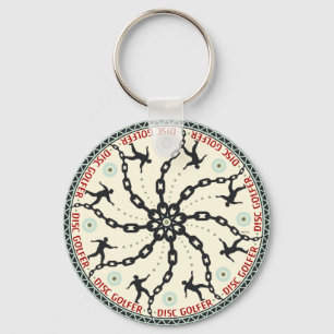 Llavero Disk Golfer