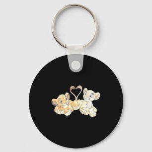 Llavero Disney The Lion King Simba y Nala Corazones Valent