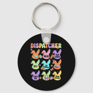 Llavero Dispatcher Pascua Conejito Lindo Coqueta Vaquera E
