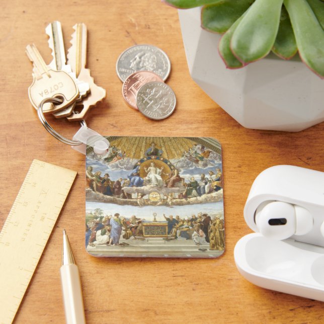 Llavero Disputación del Santo Sacramento, Rafael Sanzio (Escritorio )