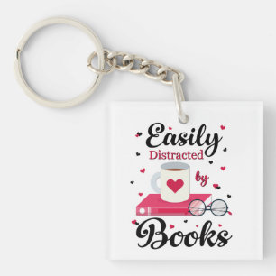Llavero Distraído fácilmente por libros