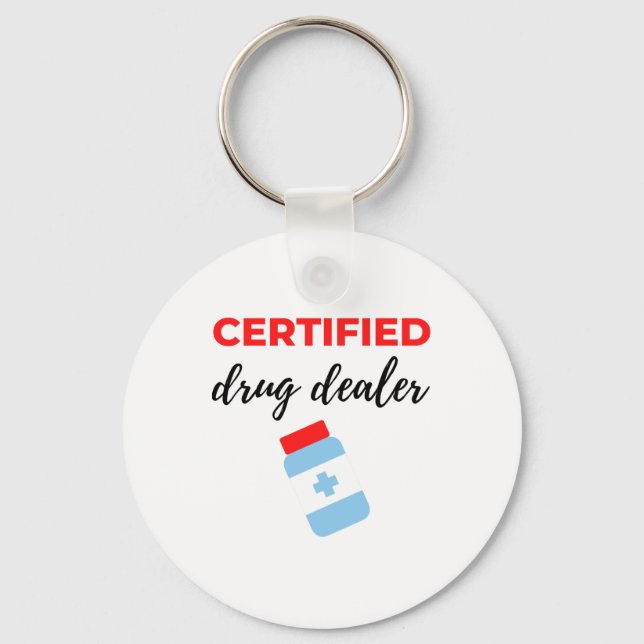 Llavero Distribuidor de medicamentos certificado 2 (Anverso)
