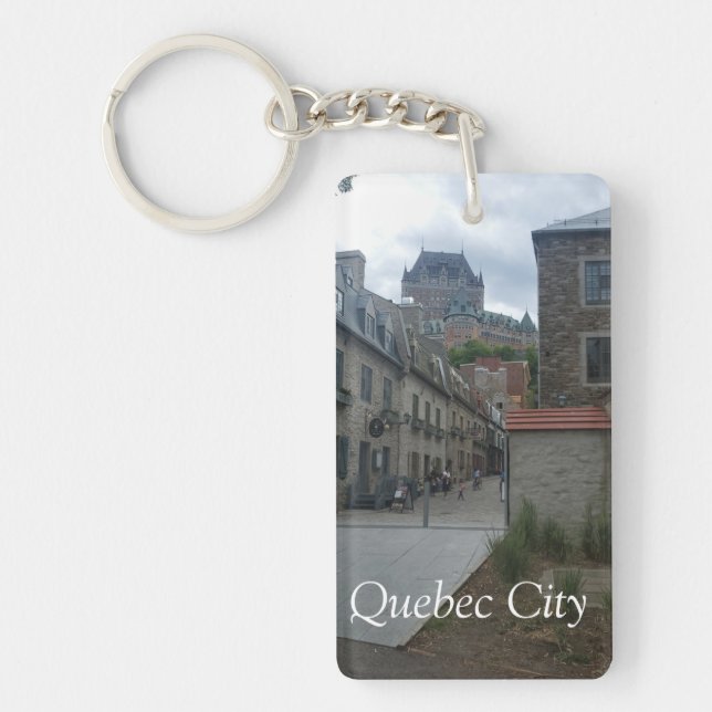 Llavero Distrito Histórico en la ciudad de Quebec (Frente)