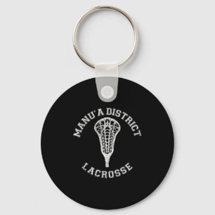 Llavero Distrito Manua Lacrosse Chicas Lax Retro Angustiad