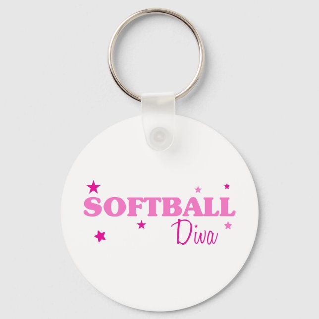Llavero Diva de Softbol (Anverso)