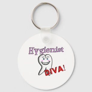 Llavero ¡DIVA del higienista de los regalos del higienist