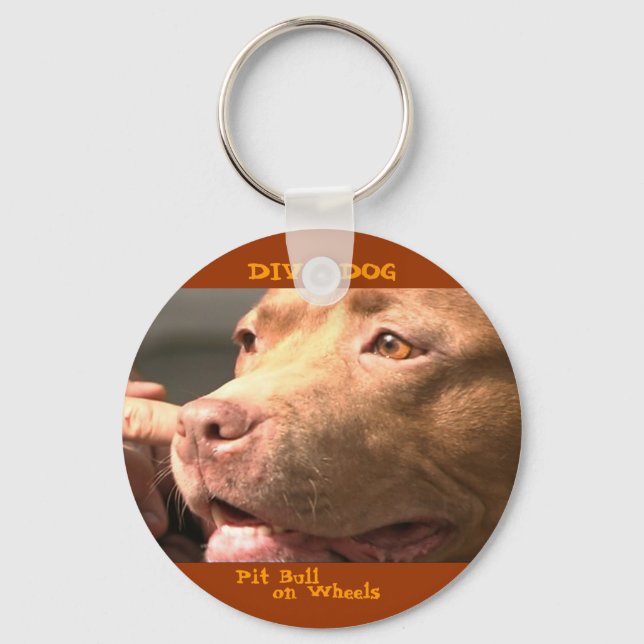 Llavero DIVA DOG Up Close & Personal Keychain (Anverso)