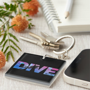 Llavero DIVE con buceadores