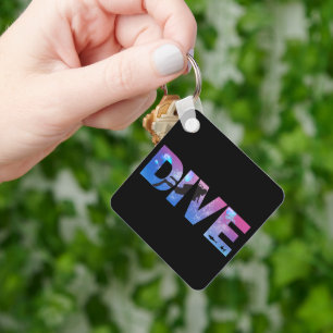 Llavero DIVE con buceadores