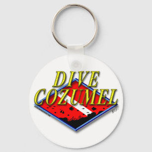 Llavero Dive Cozumel Keychain